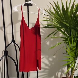 Reformation Marlowe Dress - Red